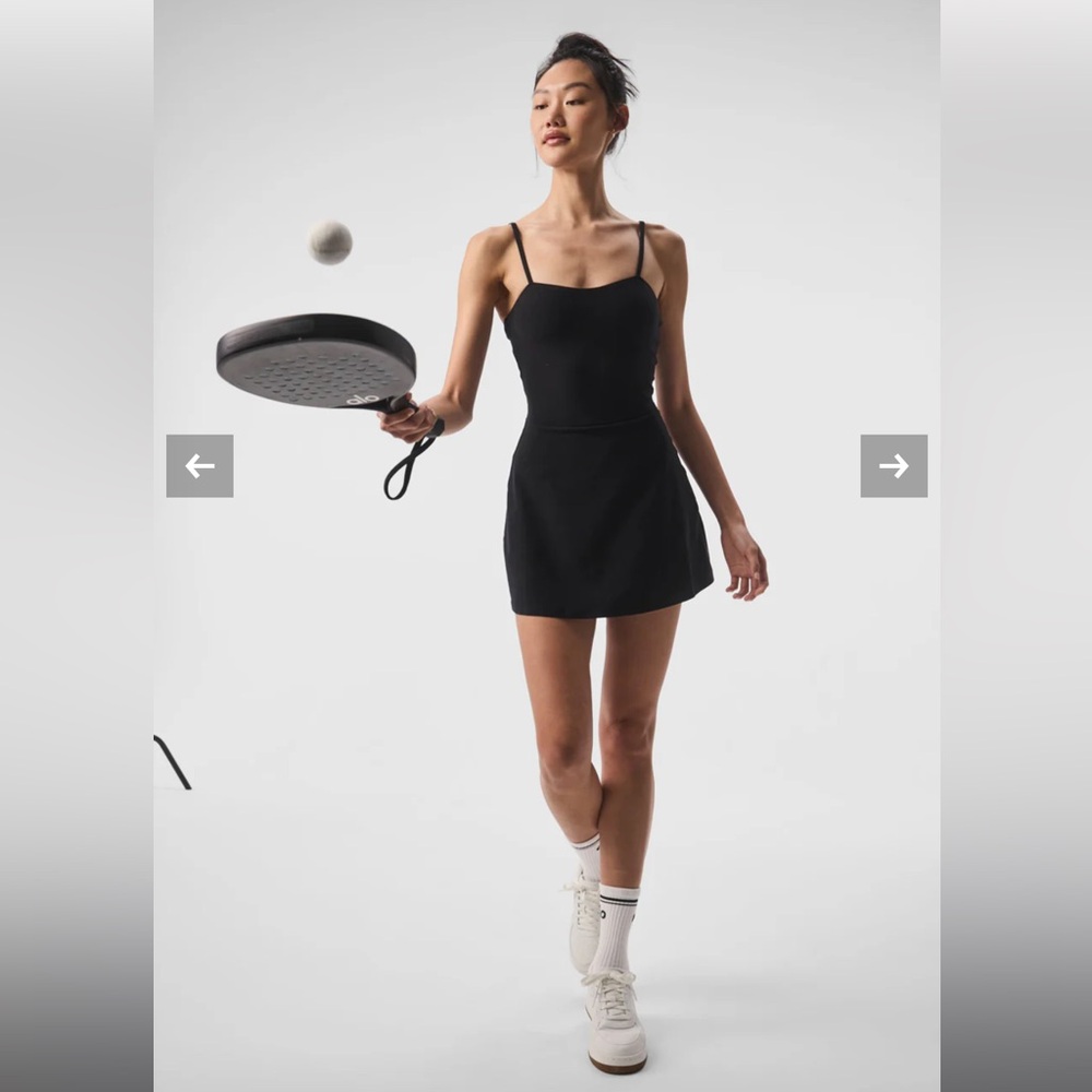 Alo Yoga Alosoft Courtside Tennis Dress